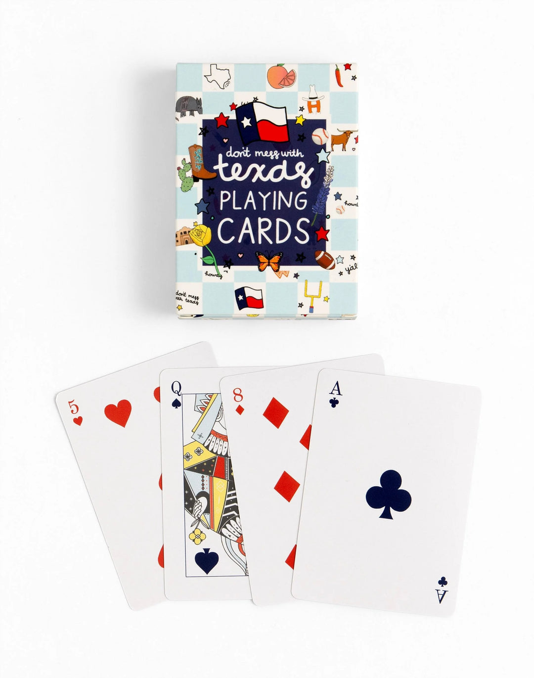 Texas Checkerboard Deck of Cards