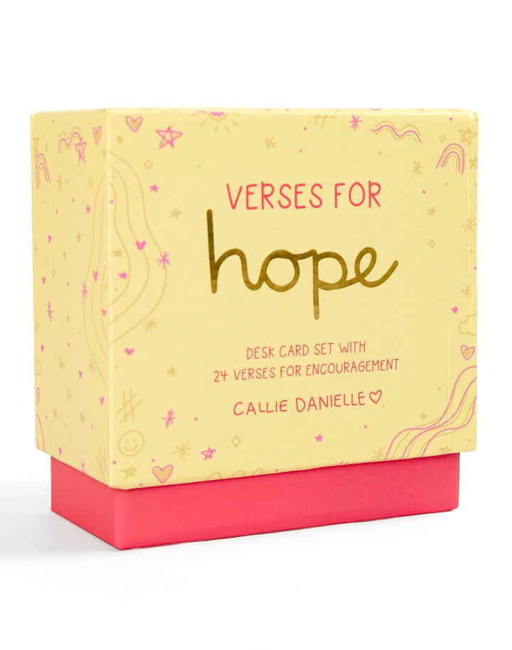 Verses for Hope Desk Card