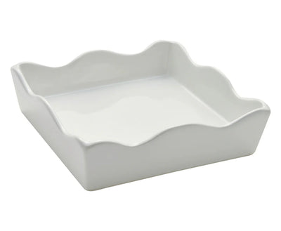 Ceramic Wave Napkin Tray