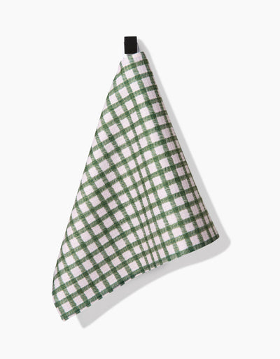 Fireside Plaid Green Bar Towel