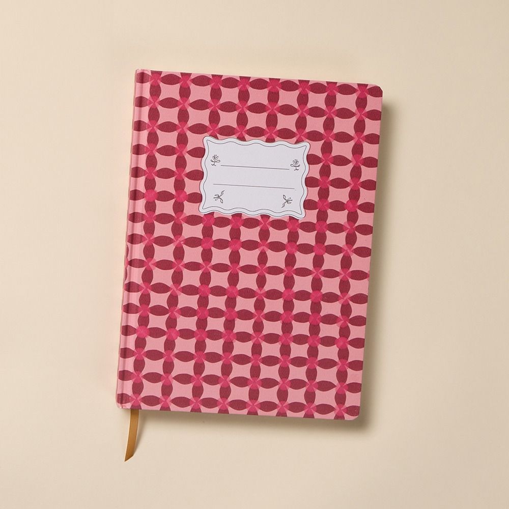 Jumbo Journal Pinwheel Pink