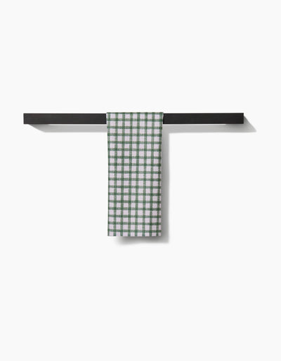 Fireside Plaid Green Bar Towel