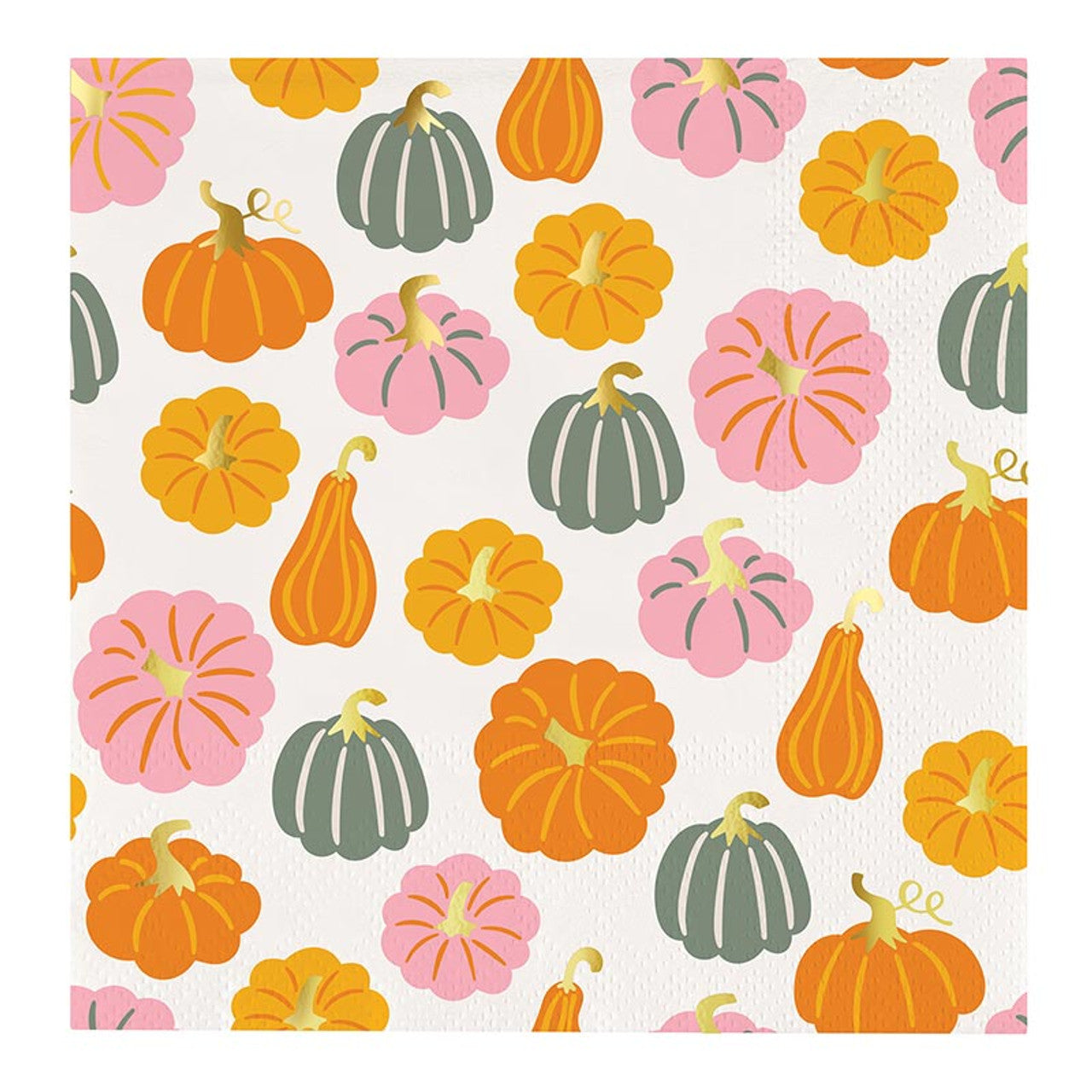 Fall Pumpkin Napkin