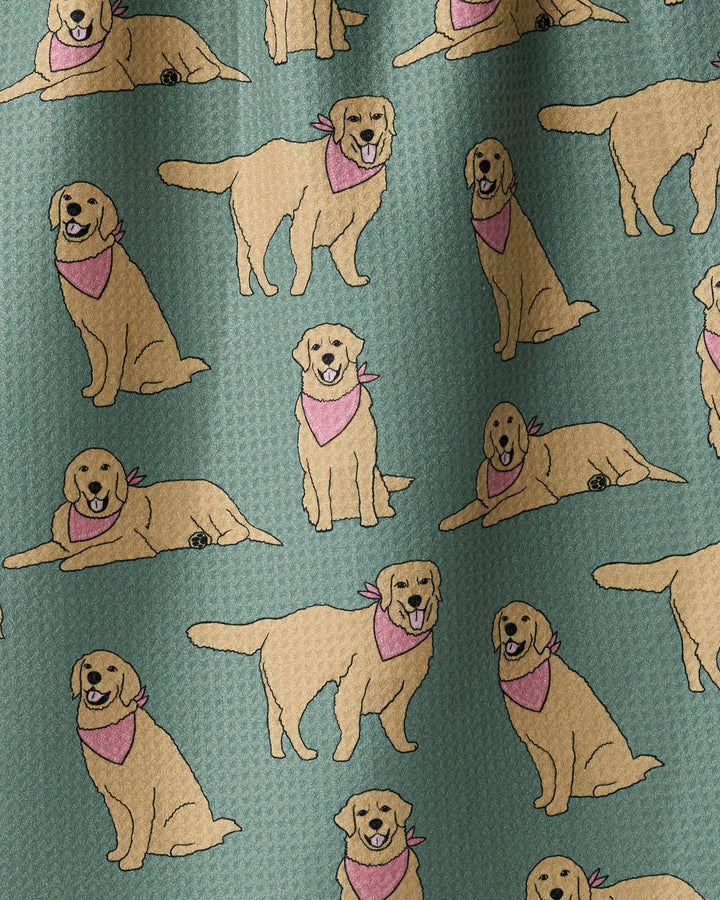 Golden Days Tea Towel: Sage