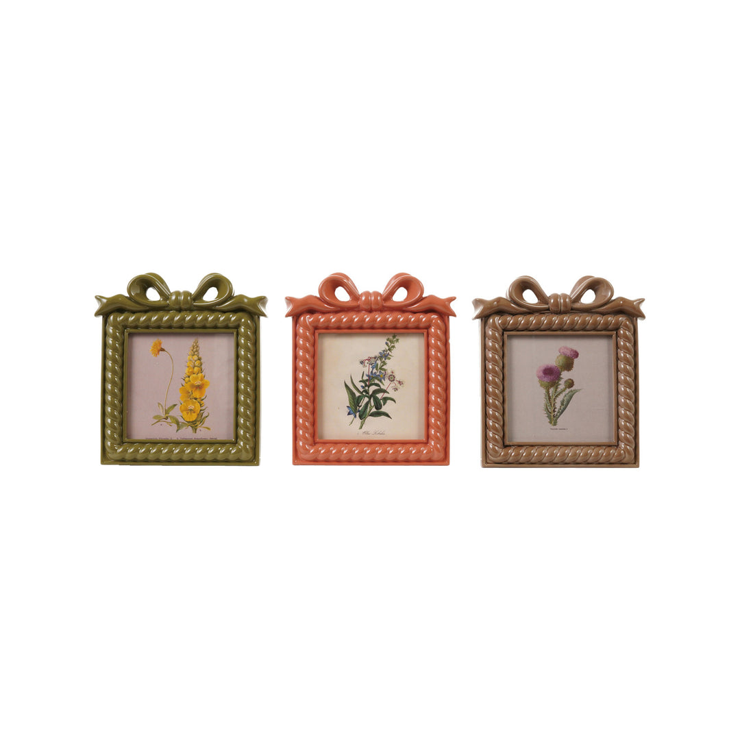 Photo Frame with Bow