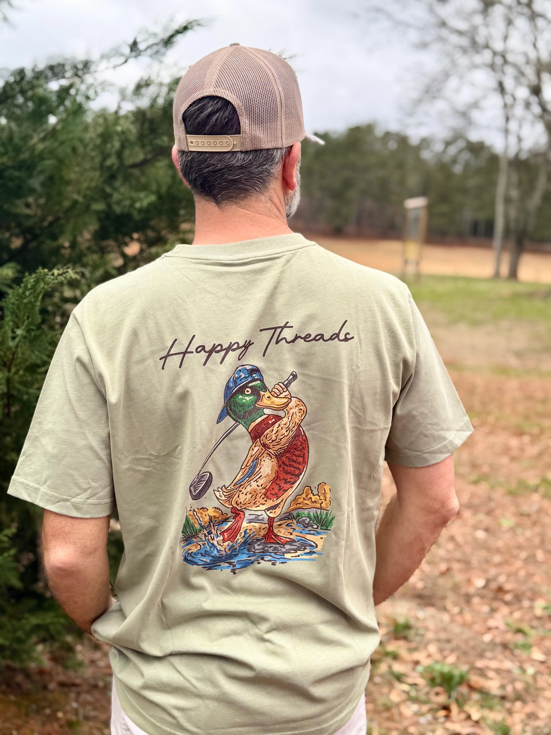 Golfing Duck Tee Shirt