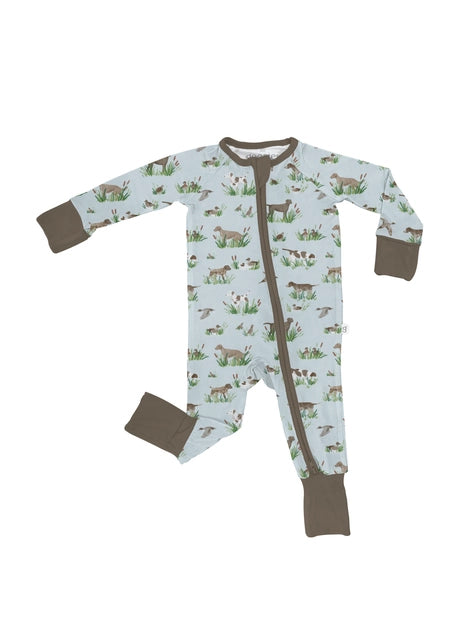 Zip Pajamas Delta Dogs