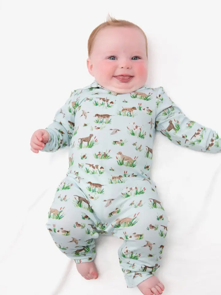 Polo Romper Delta Dogs