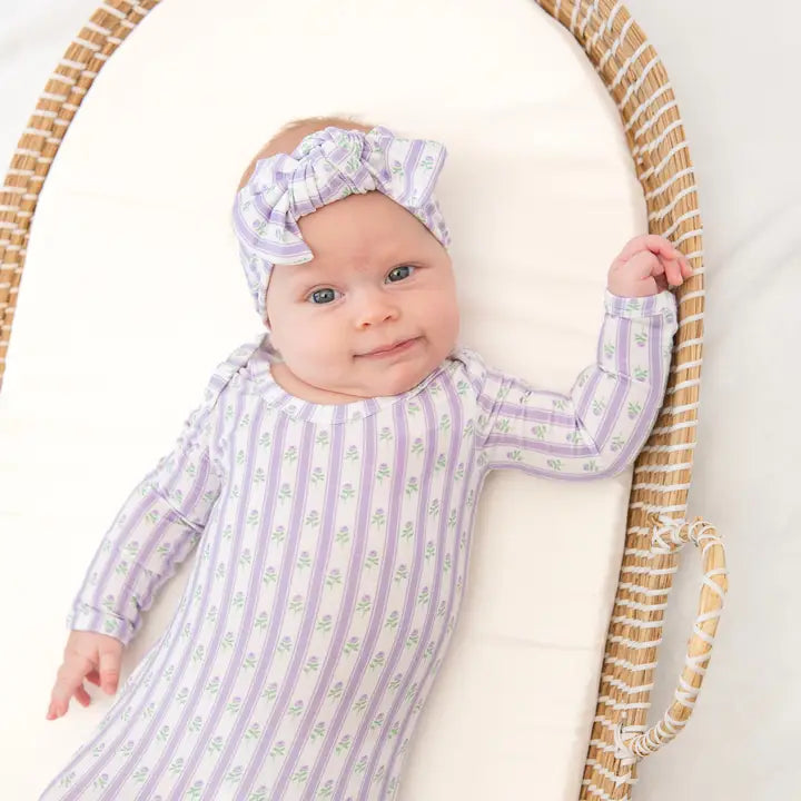 Headband Set Lilac Ribbons