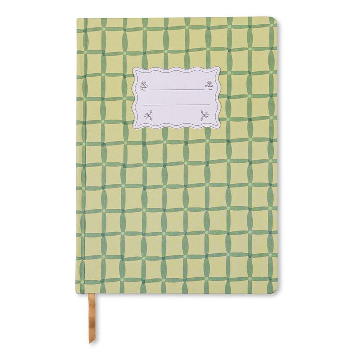 Jumbo Journal Green Lattice