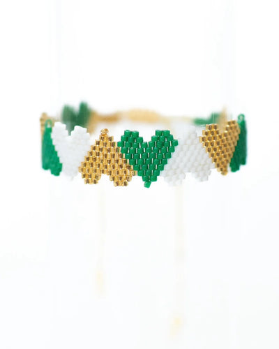 Beaded Heart Bracelets