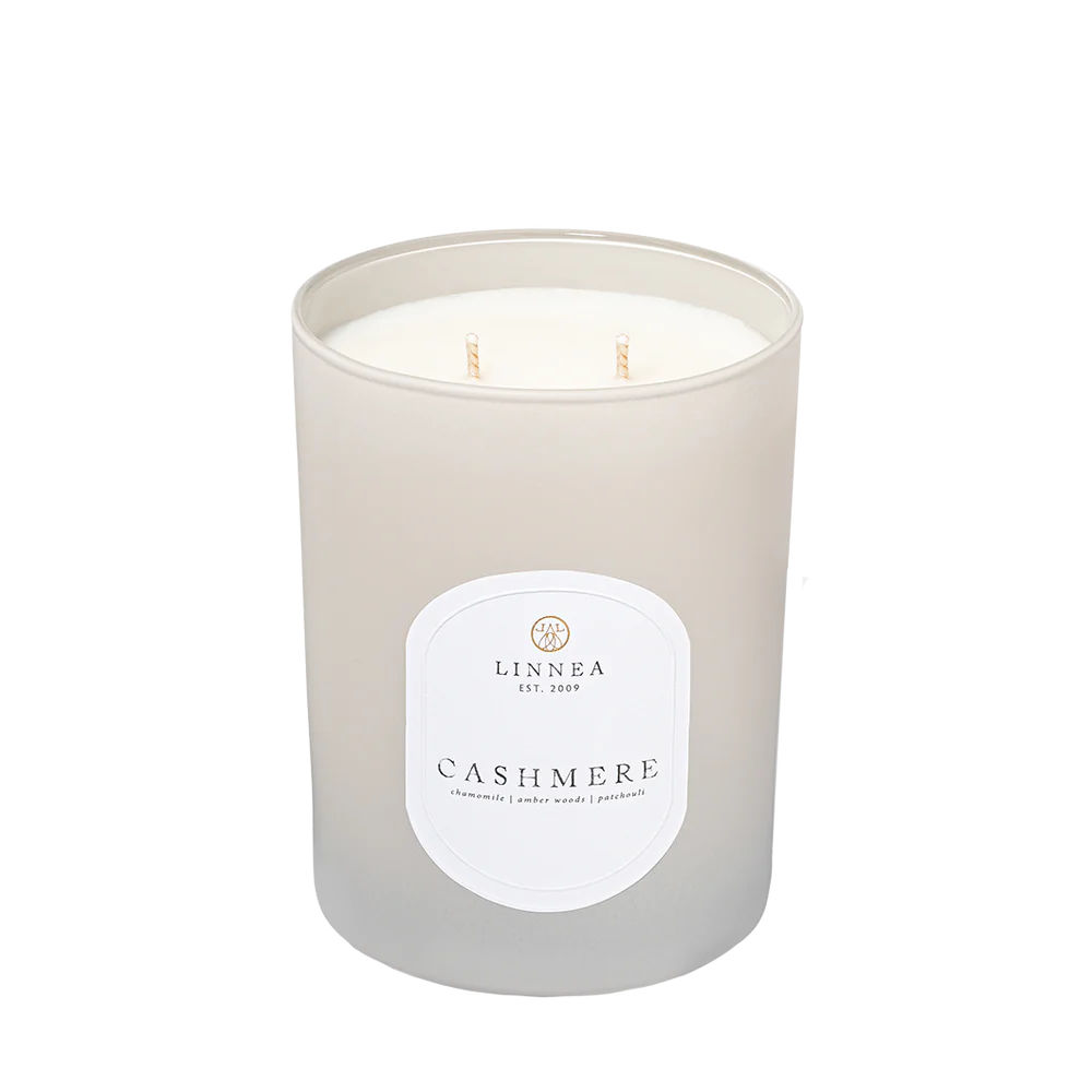 Cashmere Double Wick Candle — large.