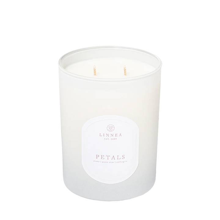 Petals Large Candle - Double Wick