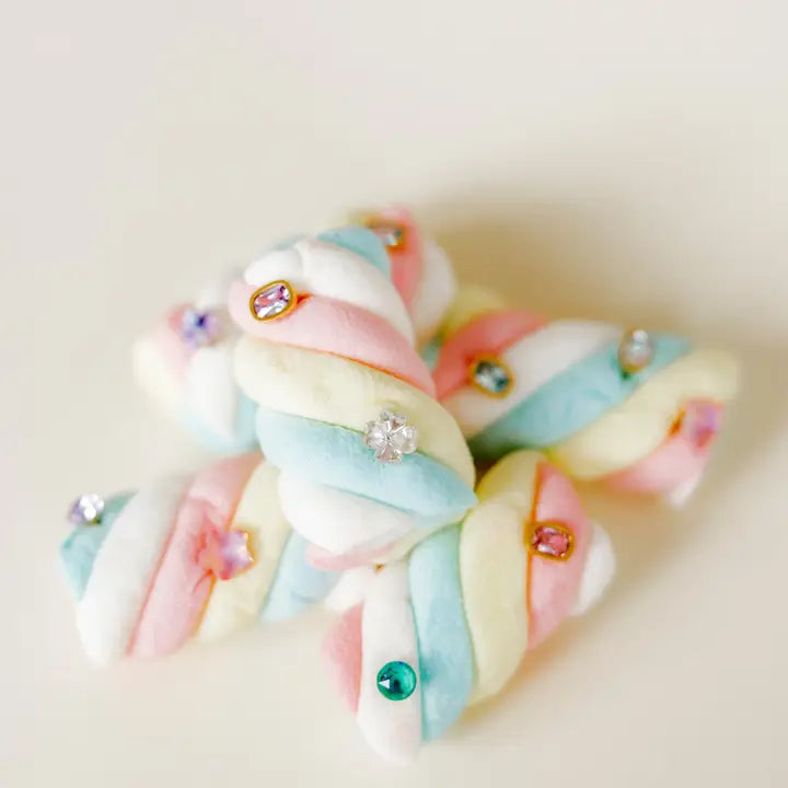 Kay Blue Screwback Stud by Linny