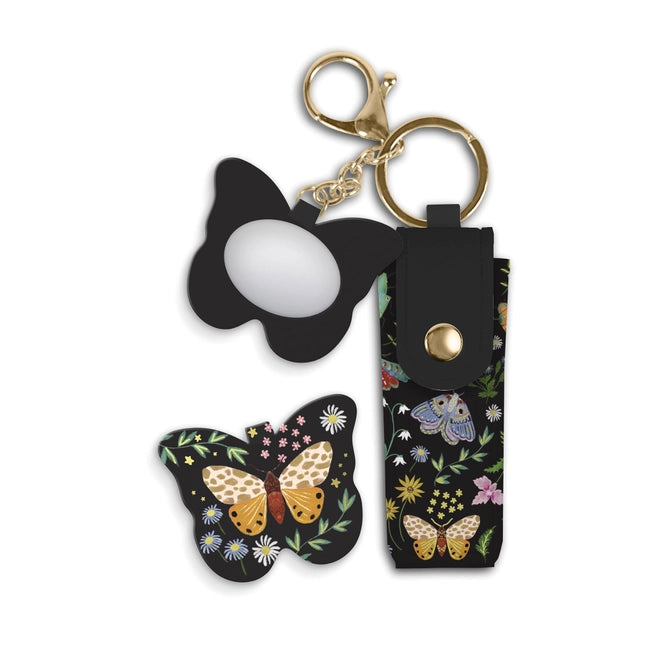 Midnight Garden Keychain Pouch