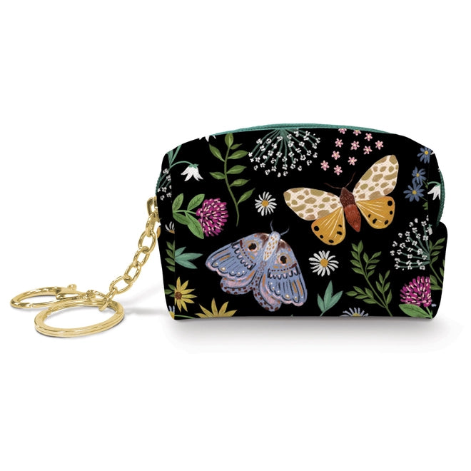 Midnight Garden Keychain Pouch
