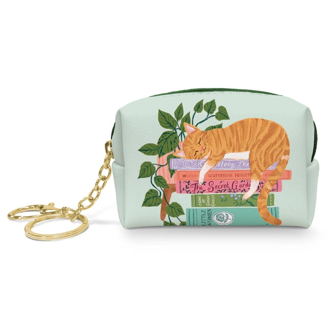 Cozy Reads Keychain Pouch