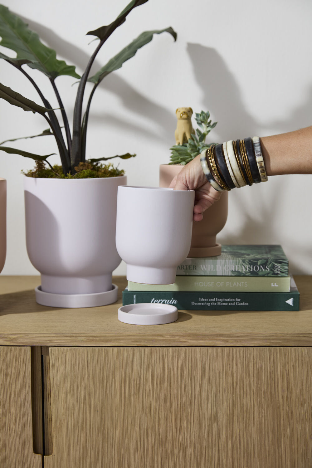 Lavender Pots
