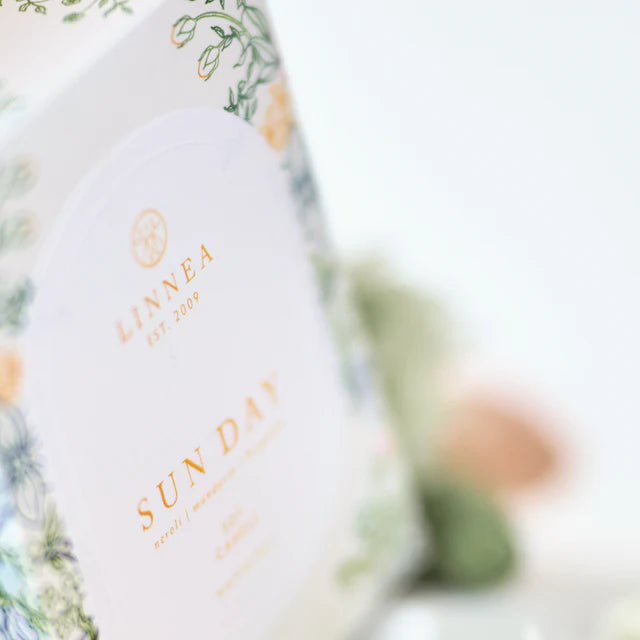 Sun Day Large Candle