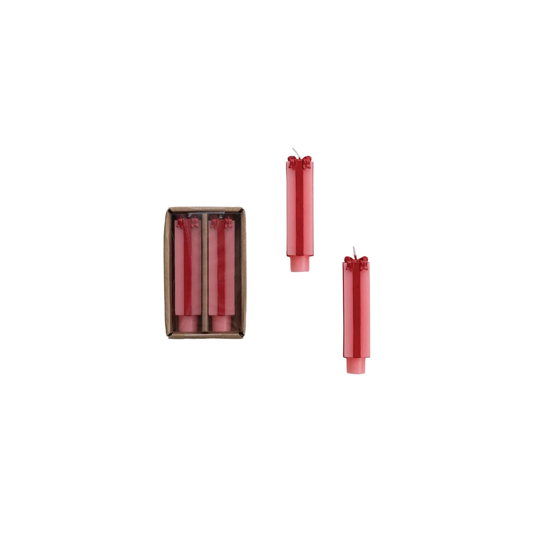 Gift Box Taper Candle Set