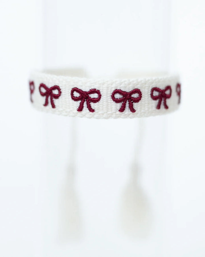 Woven Bow Bracelets