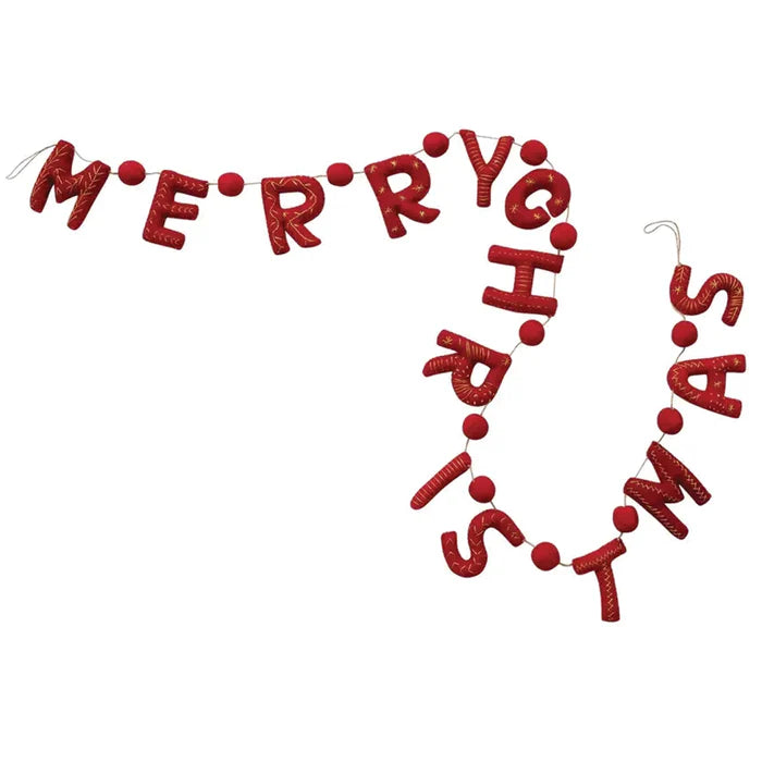 Merry Christmas Garland