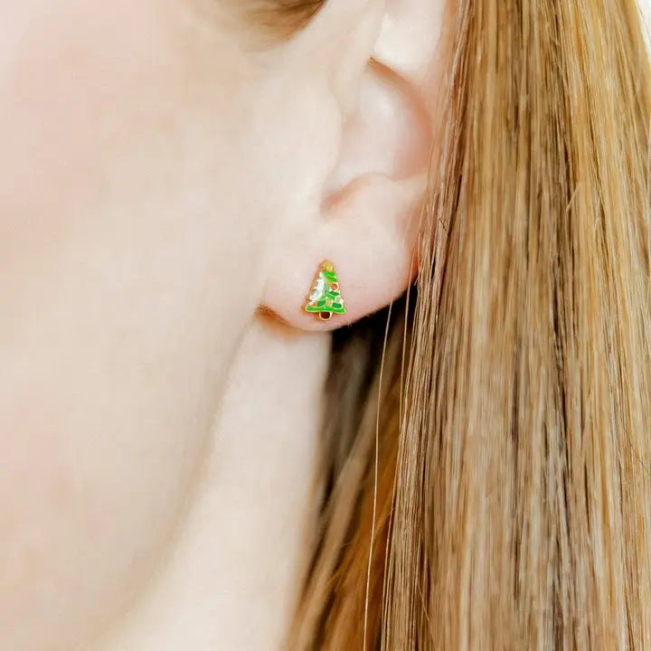 Noelle Screwback Stud by Linny