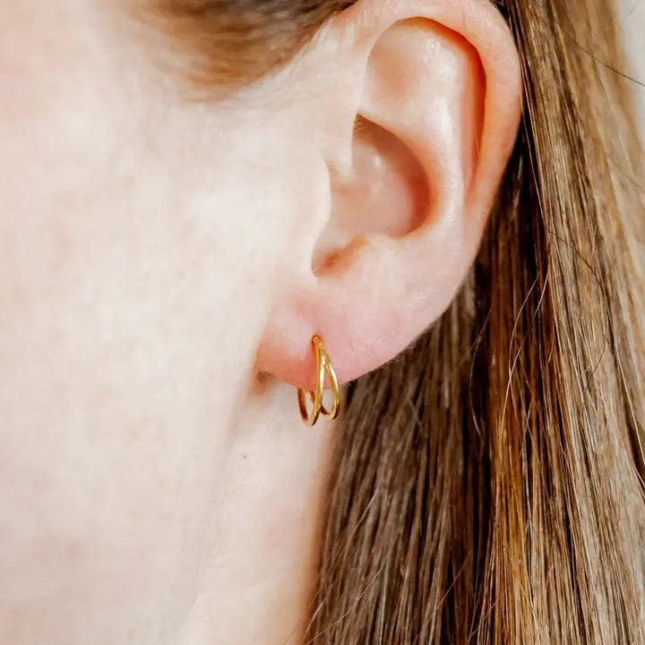 Nylah Huggie Earrings by Linny Co.