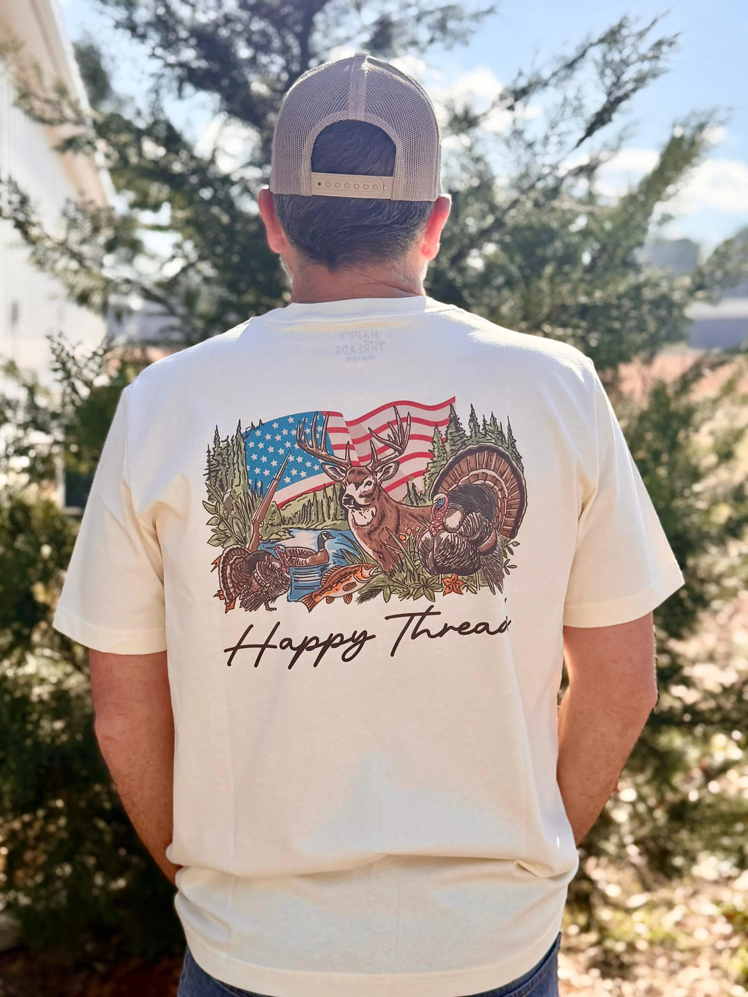 Patriotic Wildlife Tee Shirt