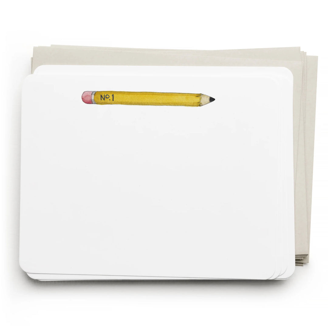 Pencil Flat Note Set