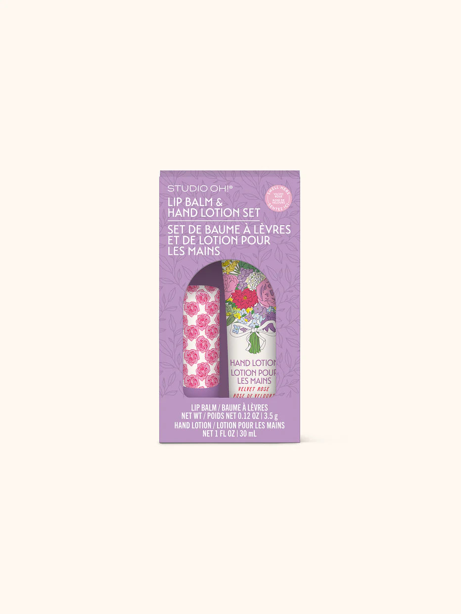 Lip Balm + Lotion Set