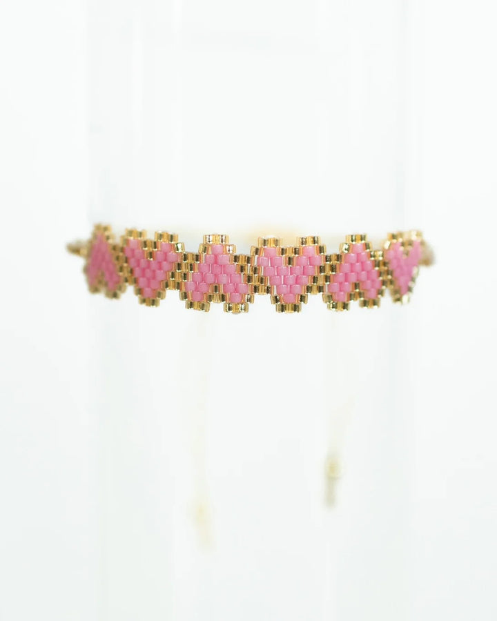 Beaded Heart Bracelets