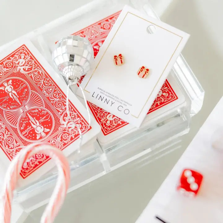 Present Screwback Stud Earrings by Linny Co.