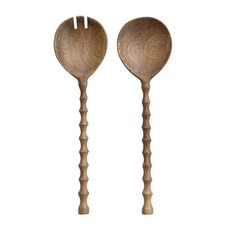 Freedom Floral Salad Servers