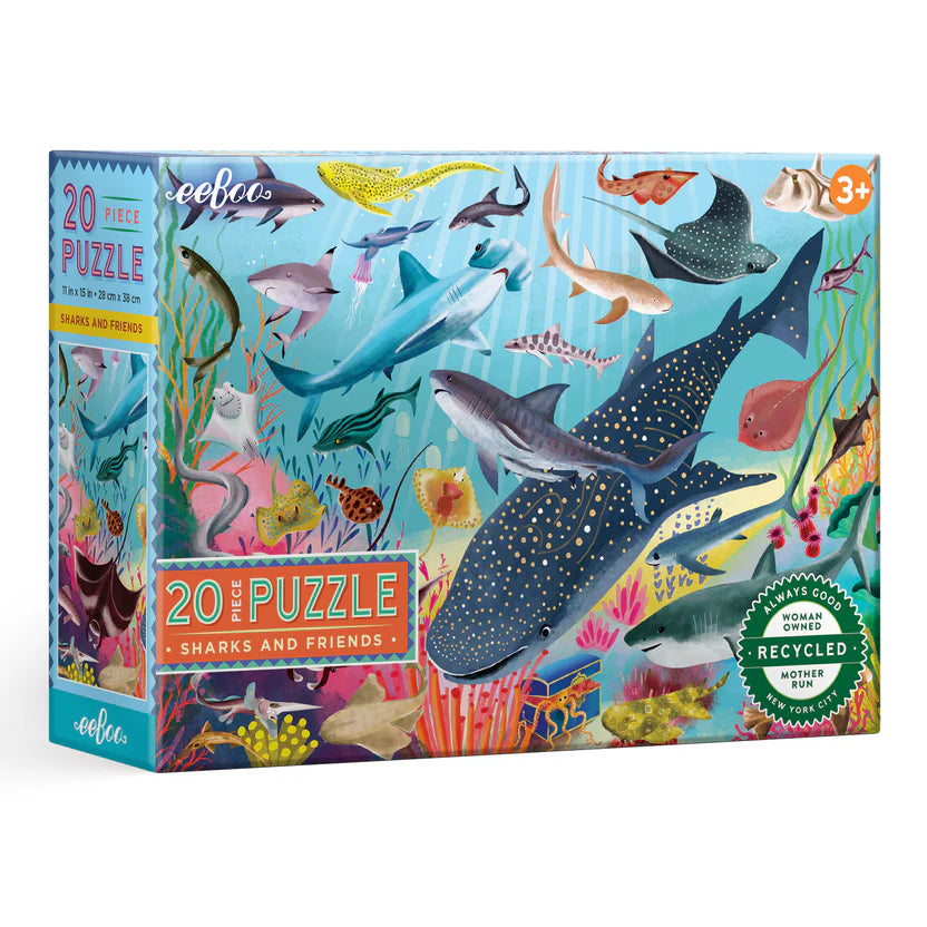 Sharks & Friends 20 Piece Puzzle