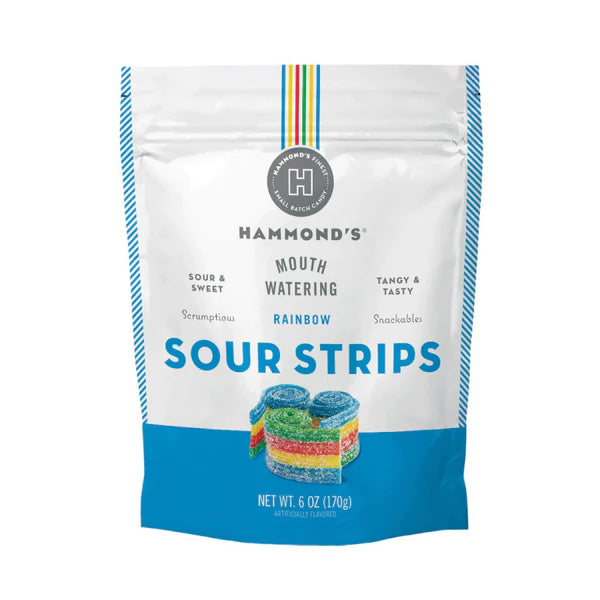 Sour Strips Rainbow Belts