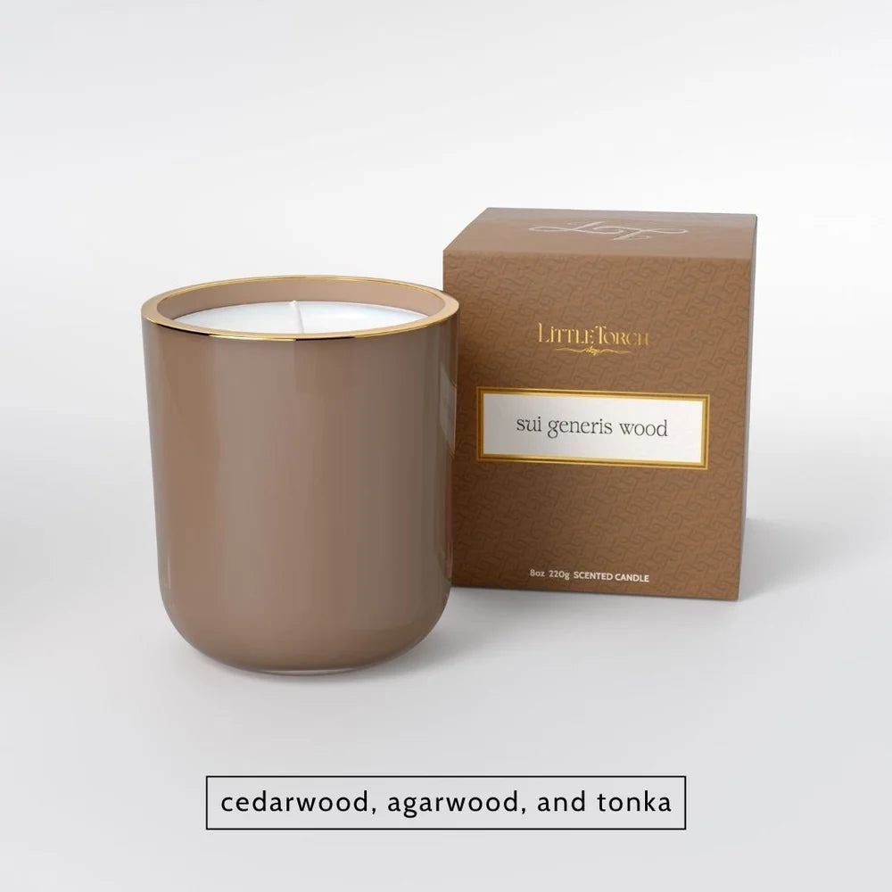Sui Generis Wood - Little Torch Candle