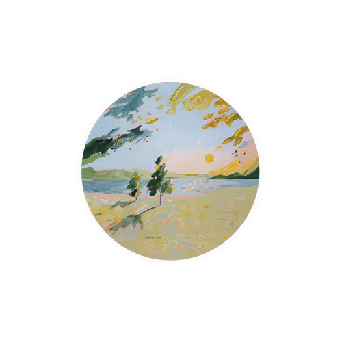 Seedlings Flower Coasters- Set of 4