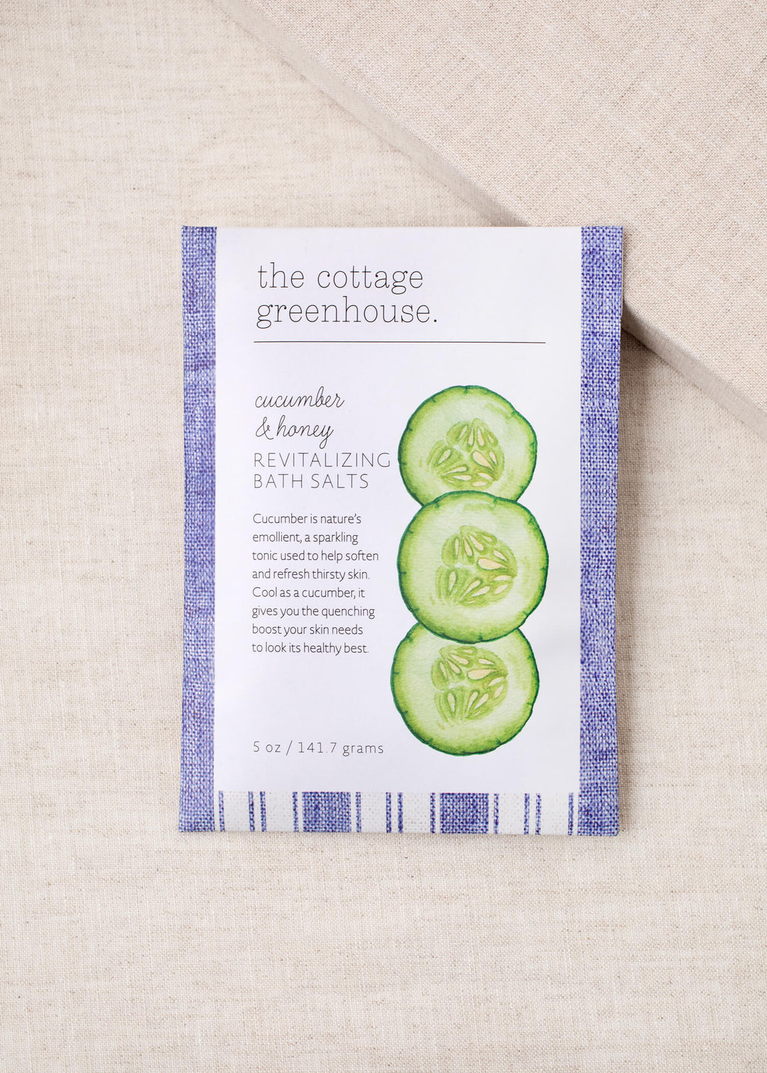 The Cottage Greenhouse Cucumber & Honey Bath Salts