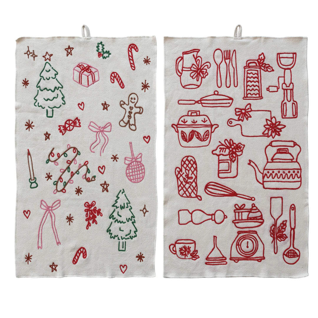 Holiday Terry Cloth Tea Towel