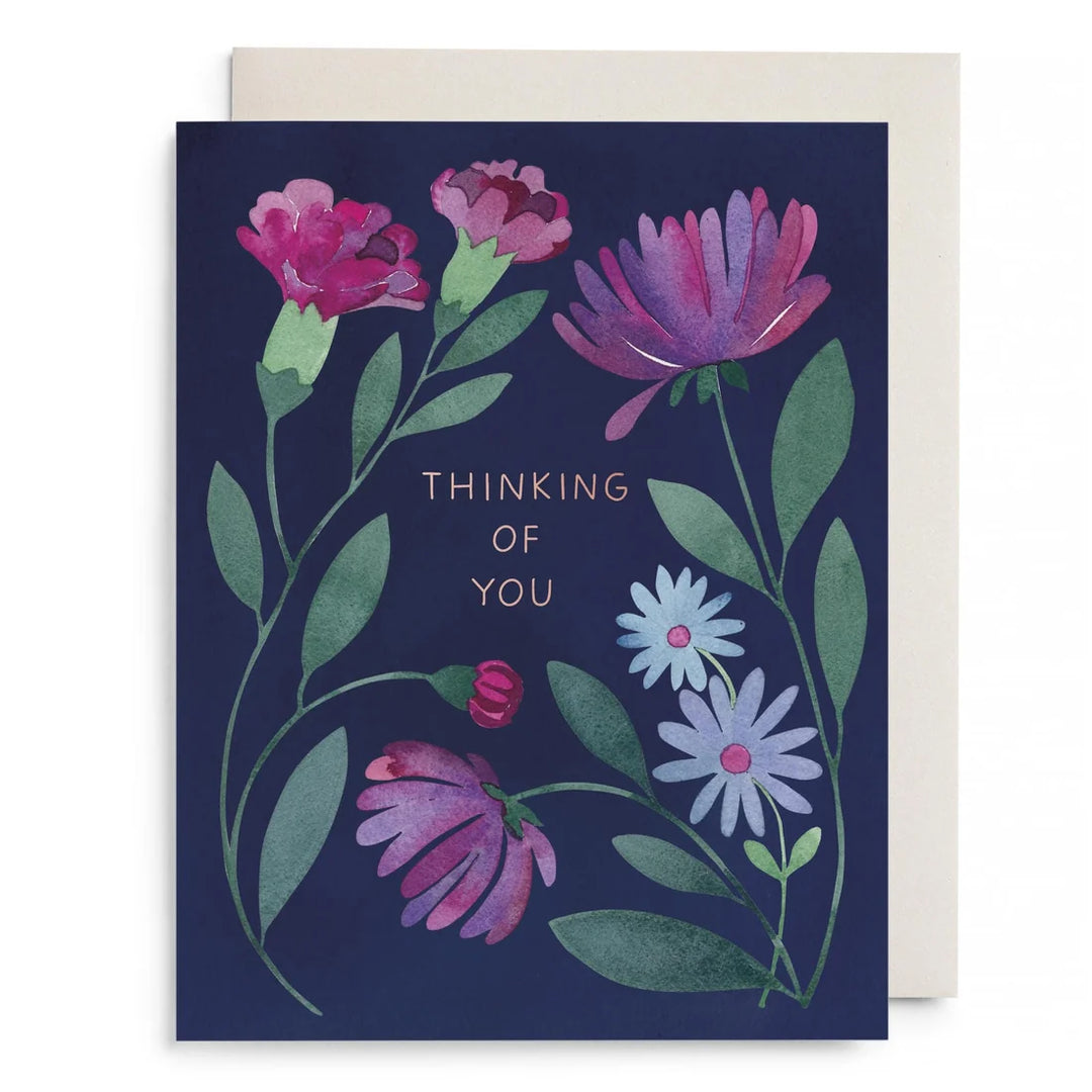 Floral Thinking of You Card