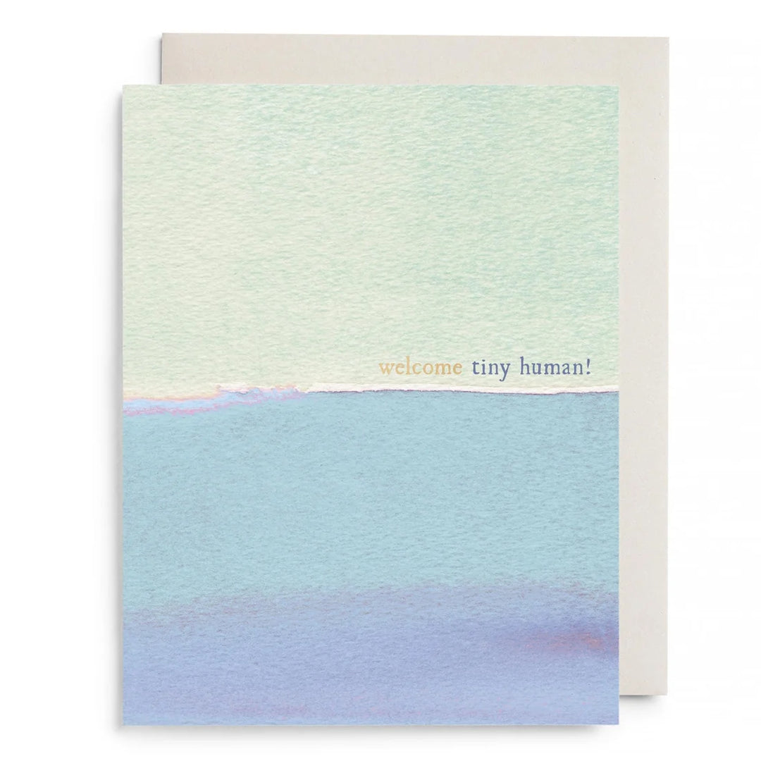Welcome Tiny Human Card