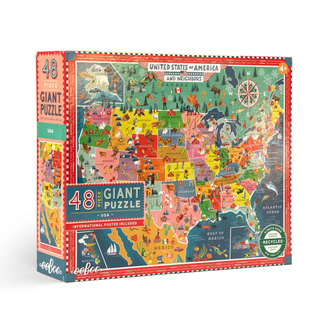 USA Giant Puzzle