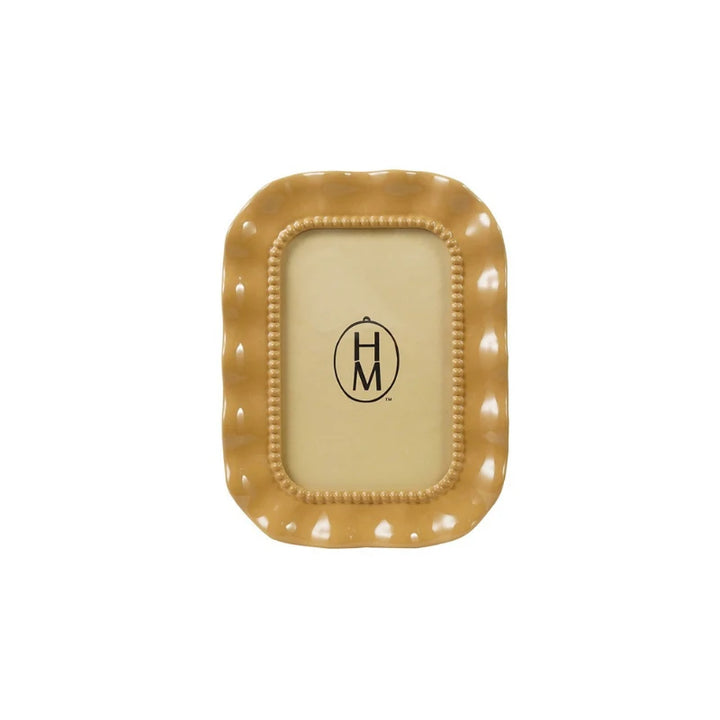 Wavy Resin & Glass Photo Frame