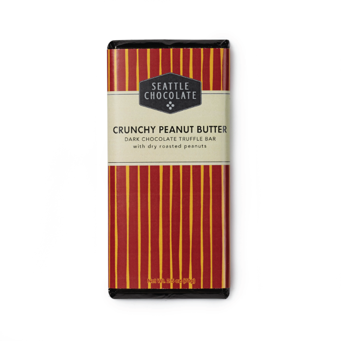 Seattle Chocolate - Crunchy Peanut Butter Truffle Bar