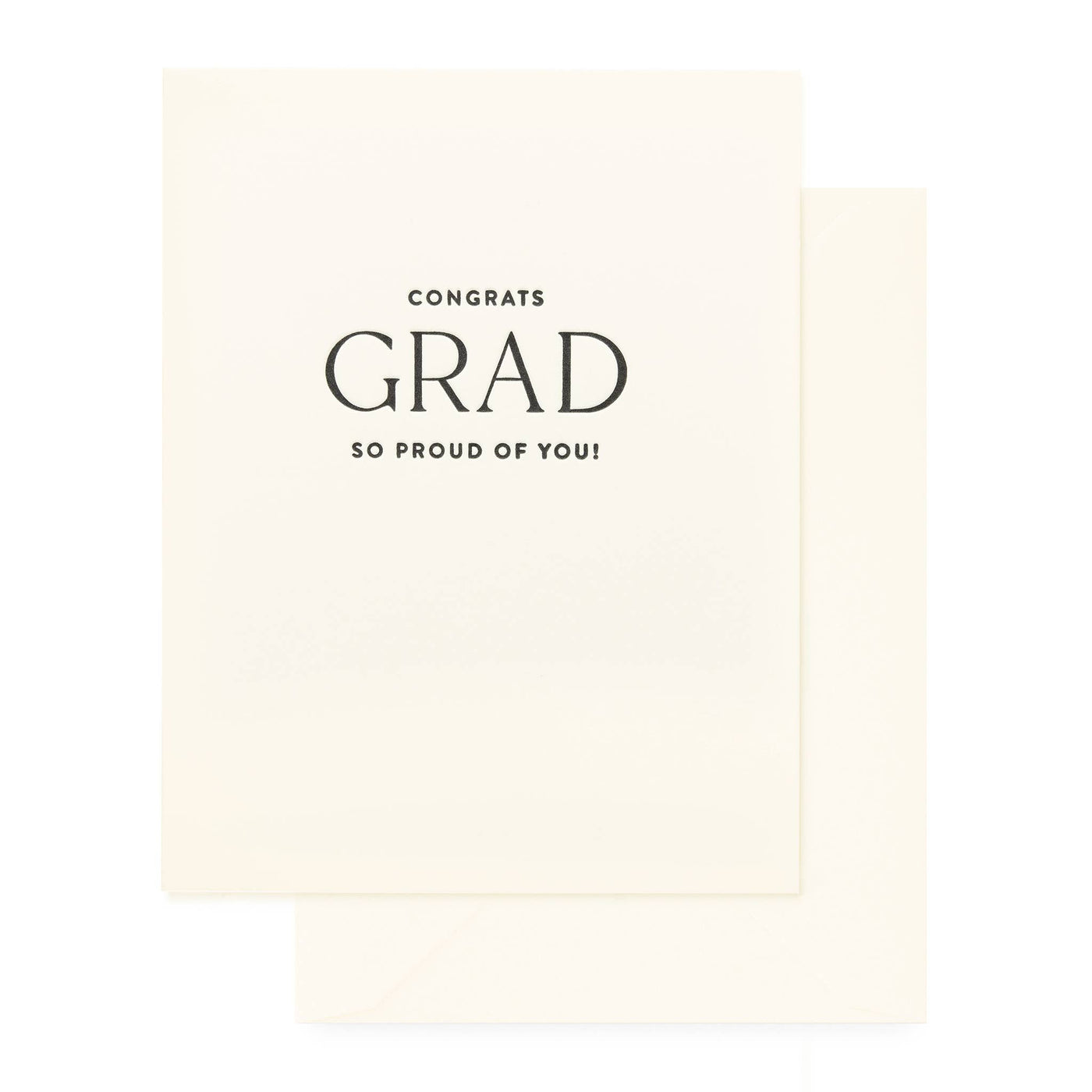 Congrats Grad, Cream