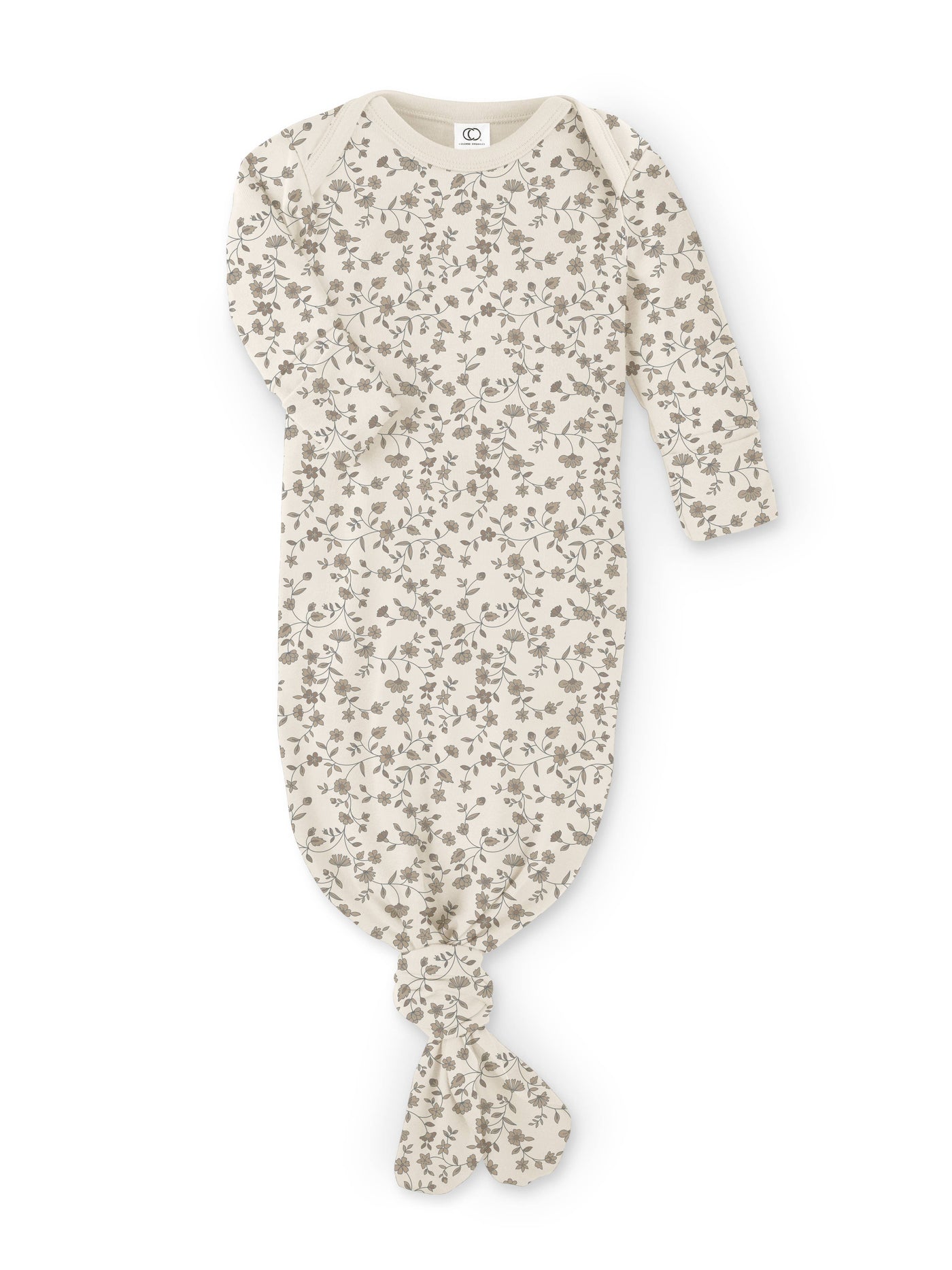 Landry Infant Gown - Pip Vine / Truffle - 0-3 M