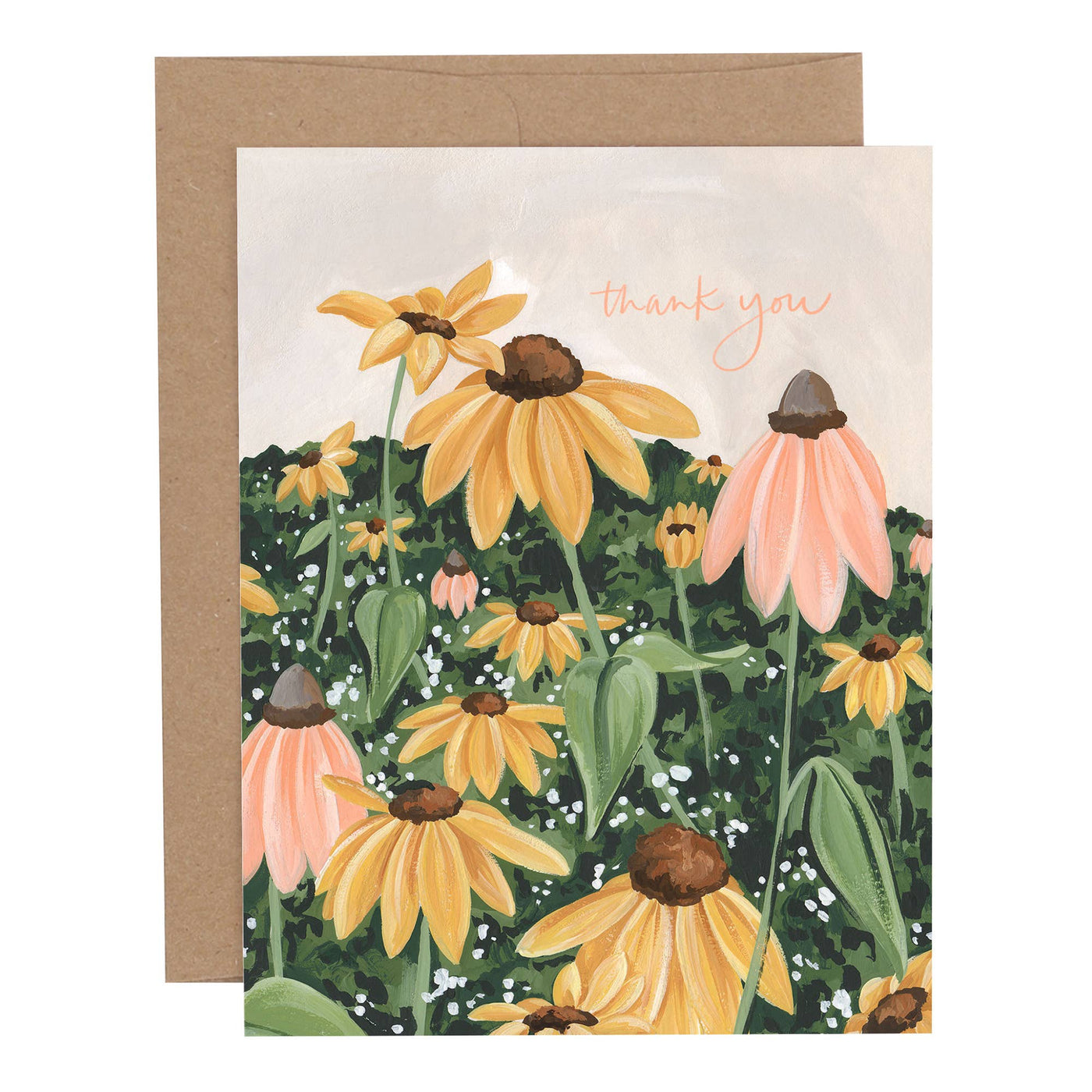 Windy Hills Thank You Greeting Card - Boxed Set of 8
