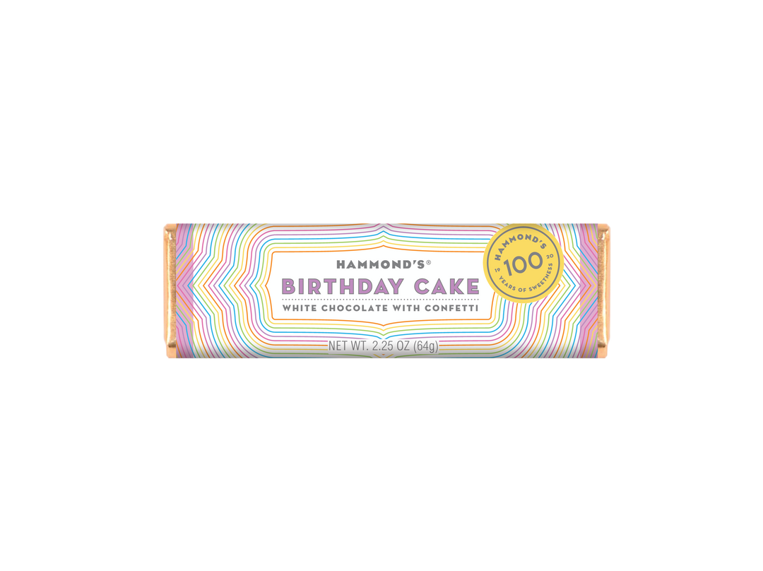 Birthday Cake White Chocolate Bar