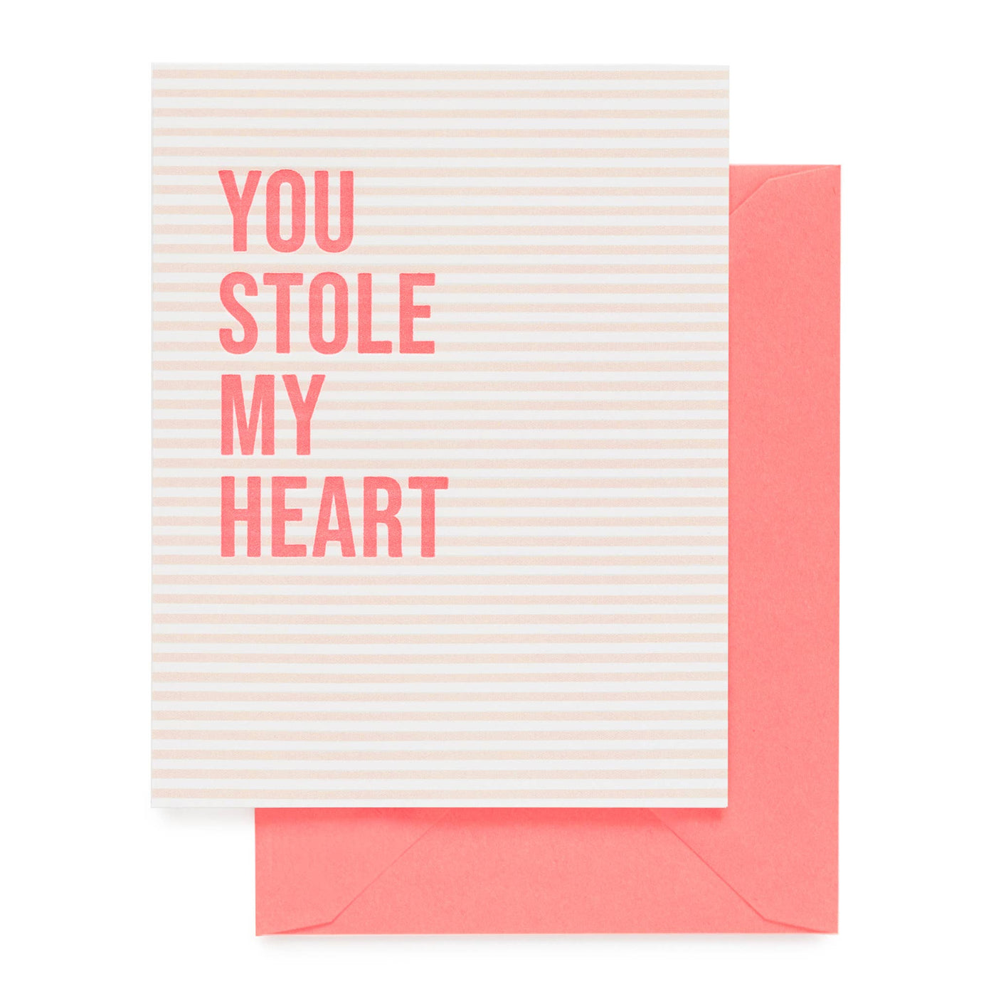 You Stole My Heart Card